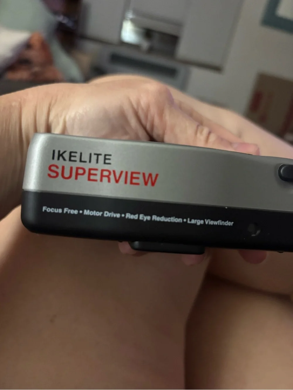 Silver 'SuperView' Point-and-Shoot Camera